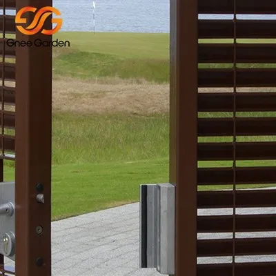 Porți de acces din oțel Corten