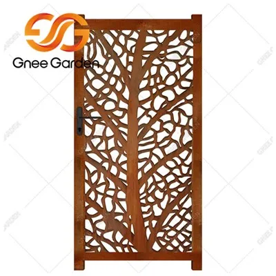 Ușă din față din oțel Corten