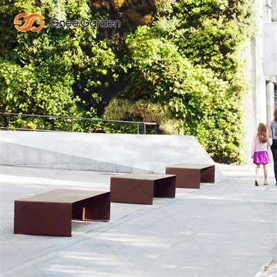 Mobilier Urban din Otel Corten