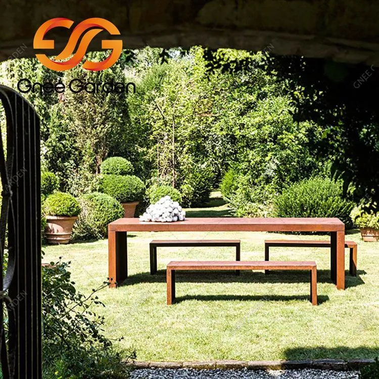 Mobilier Urban din oțel de intemperii