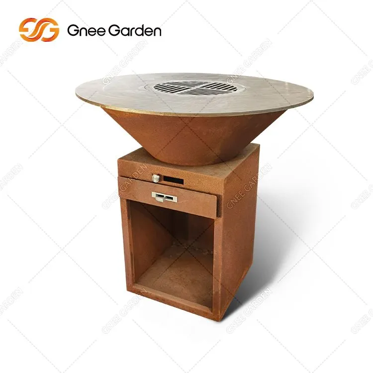 Grătar pentru foc din curte.