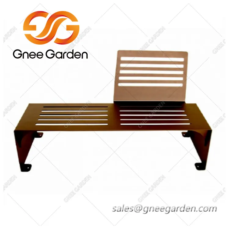 Banca de gradina Corten