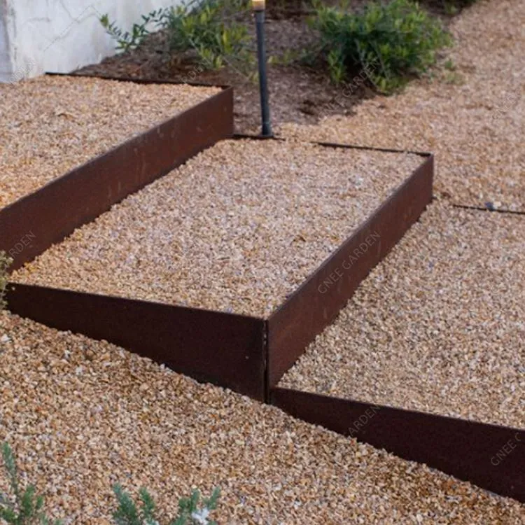 Trepte de grădină în aer liber Corten