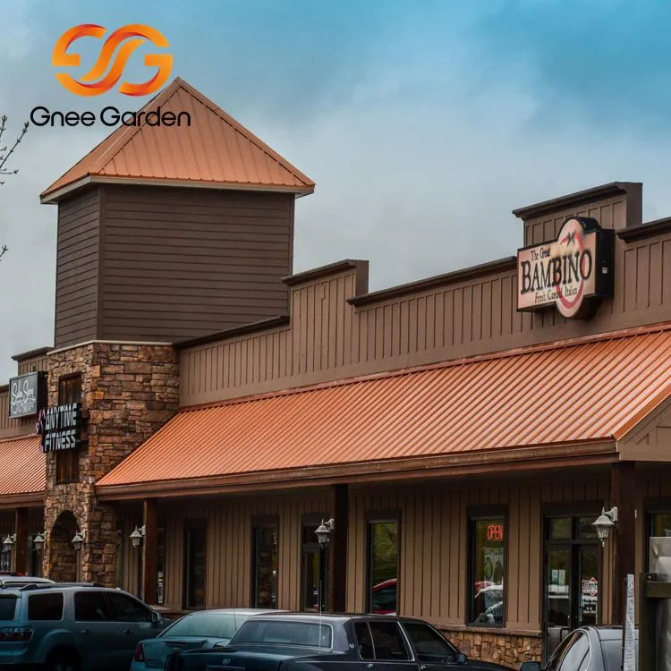 Acoperiș cu îmbinare în picioare Corten