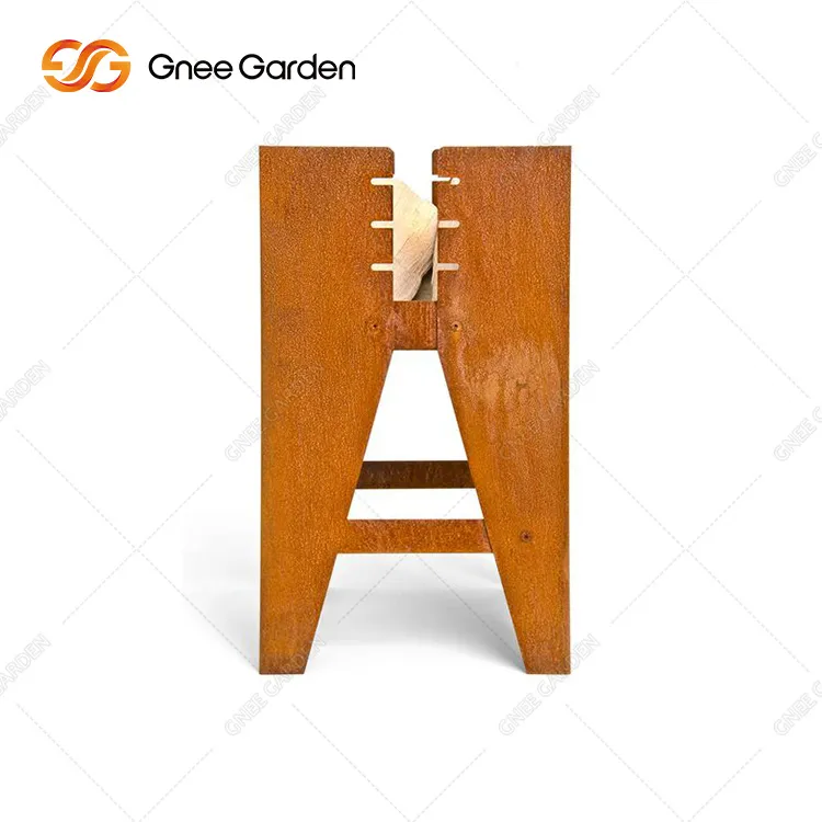 Grătar de grătar din oțel Corten