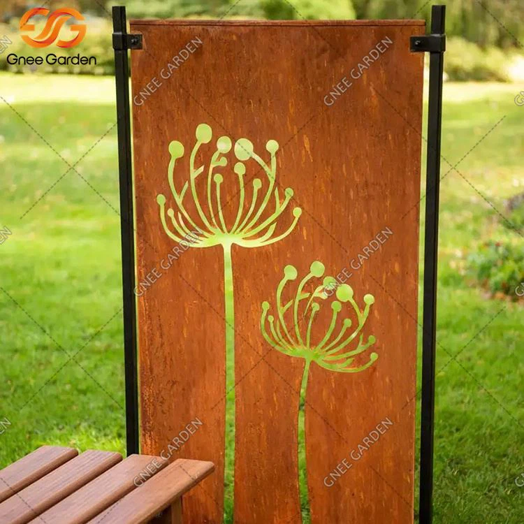 Oțel Corten tăiat cu laser