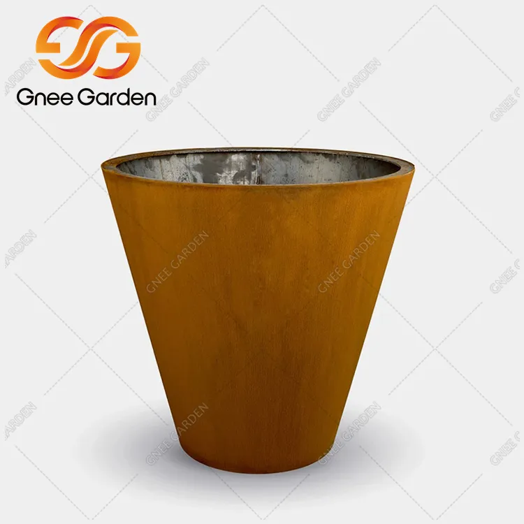 Grătar de exterior din oțel corten