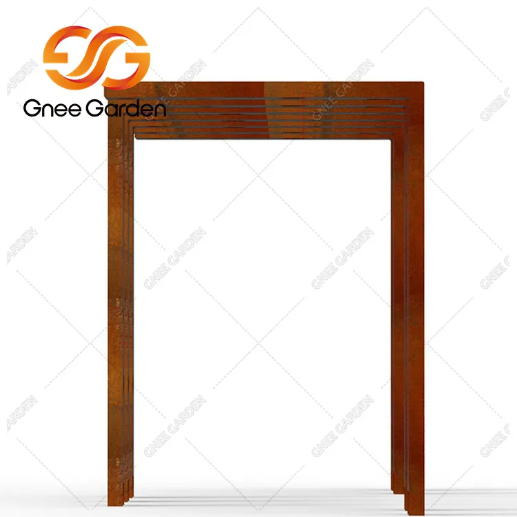 Foișor de grădină din oțel Corten