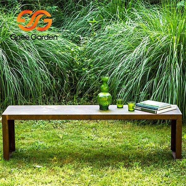 Corten Steel Benches