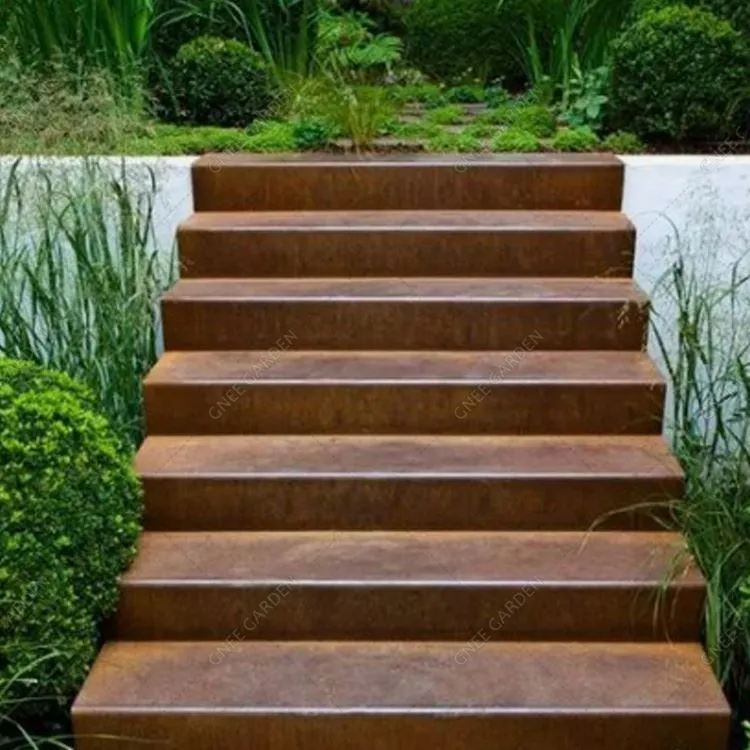 oțel corten Scări pentru amenajare a teritoriului