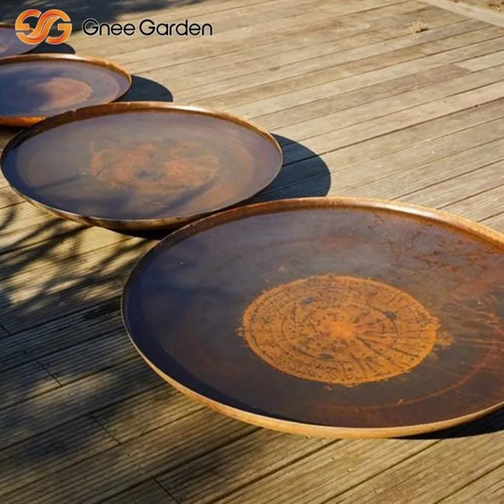 Corten Timeless Appeal Fire Pit Outdoor