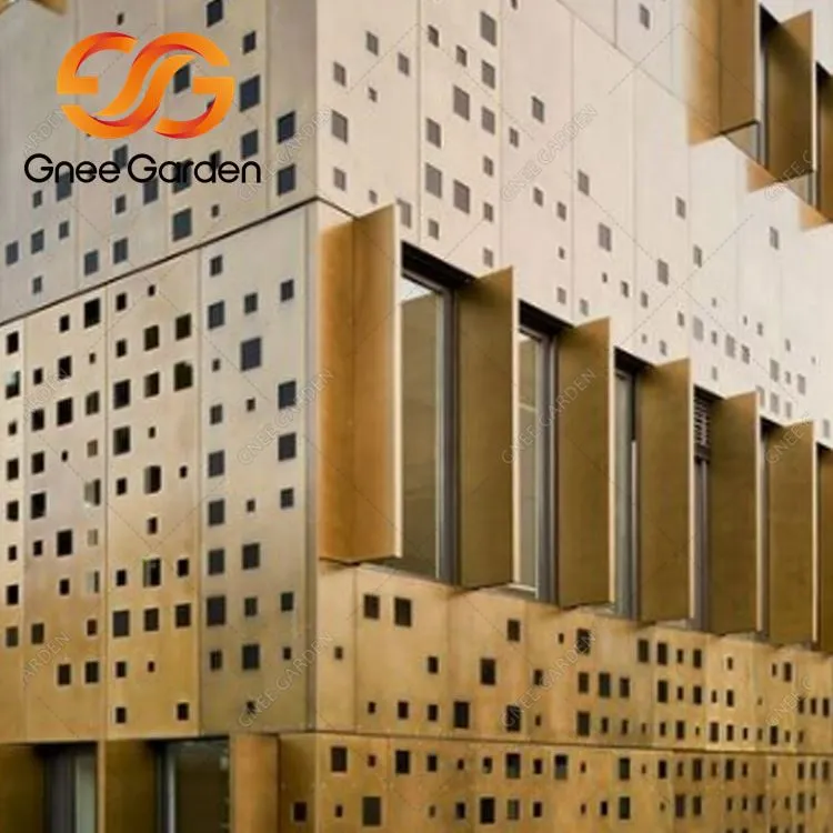 Clădire personalizată de placare a peretelui exterior modern