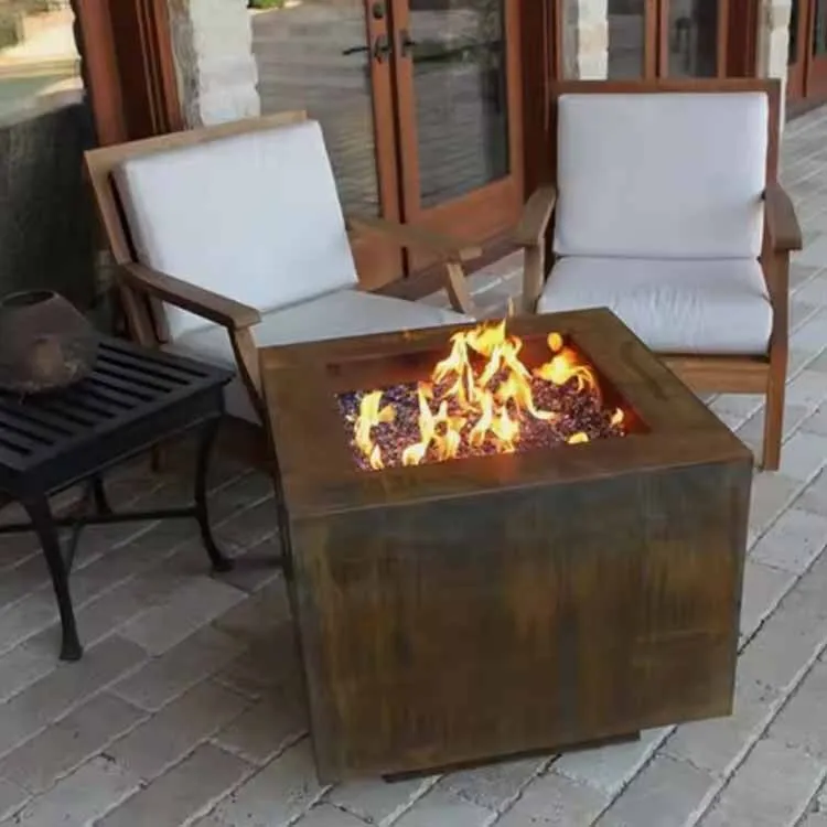 Fire Pit Concrete Gas Fire Table