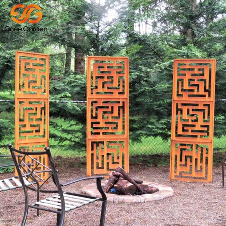 Cutter cu laser Panouri din oțel Corten