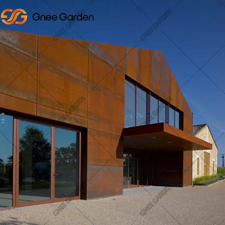 Zid de perdea metalică pentru decorare