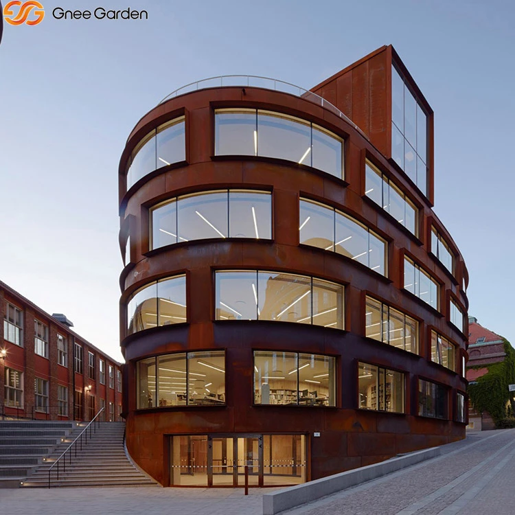 Corten Steel Facade Cladding for Modern Exteriors Corten Steel Facade Cladding for Modern Exteriors