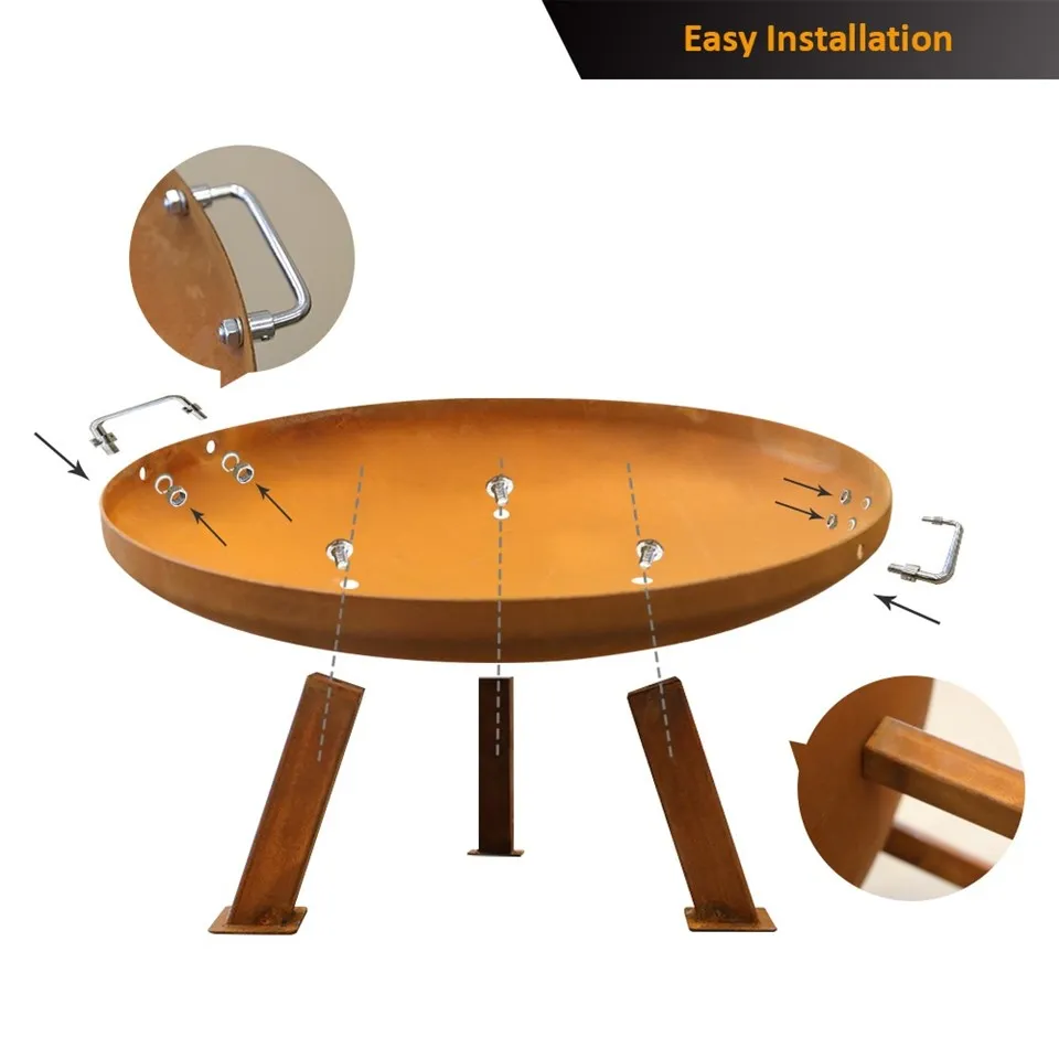 Outdoor Steel Fire Burner