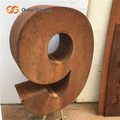 Cutie cu numere de oțel pentru intemperii