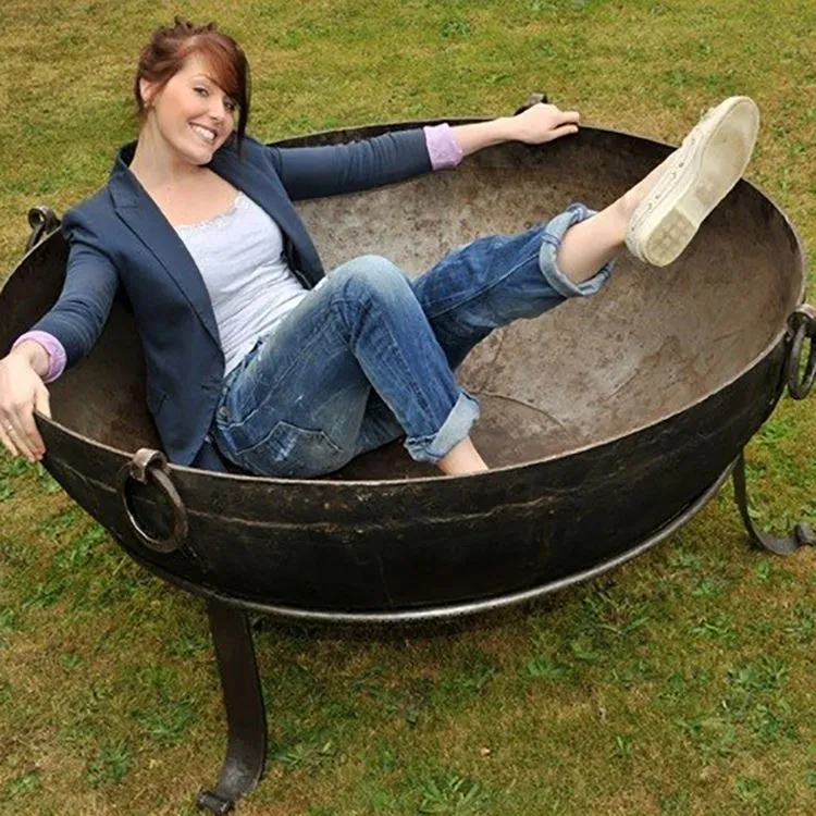 Focar din metal rustic