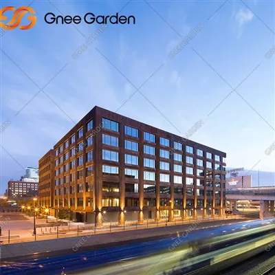 Placarea peretelui cortinei din oțel Corten