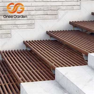 Scari de gradina din otel personalizate pentru intemperii