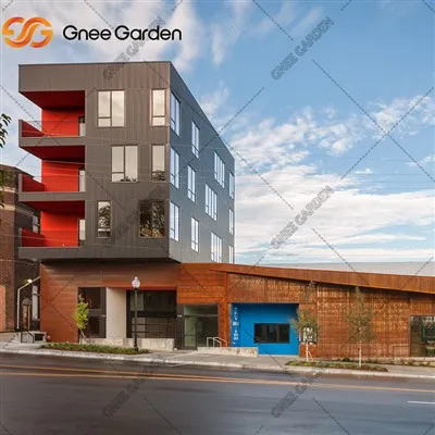 Patcina decorativă pereți cortină Corten