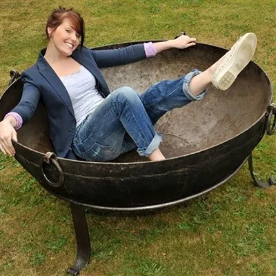 Focar din metal rustic