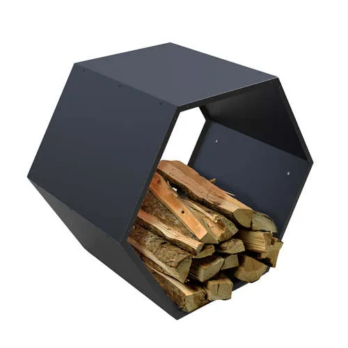 Coș de depozitare pentru lemne de foc