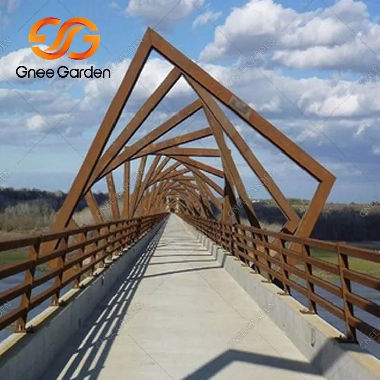 Podul de oțel de intemperii